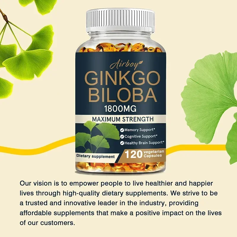 Ginkgo Biloba Extract - Suplemen Ginkgo Biloba - Memori dan