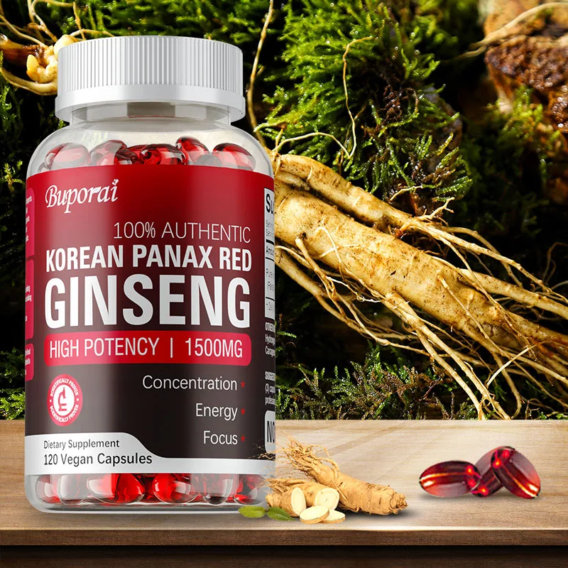 Ginkgo Biloba Extract - Kapsul Ginseng Merah Korea - Meningkatkan
