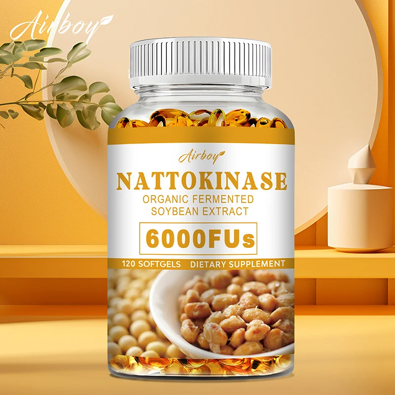 Ginkgo Biloba Extract - Nattokinase menurunkan kolesterol, mendukung kesehatan jantung