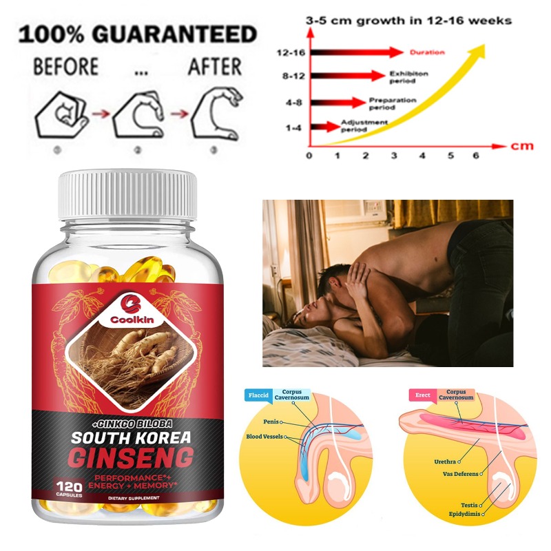 Ginkgo Biloba Extract - Kapsul Ginseng Merah Korea Vegan dengan