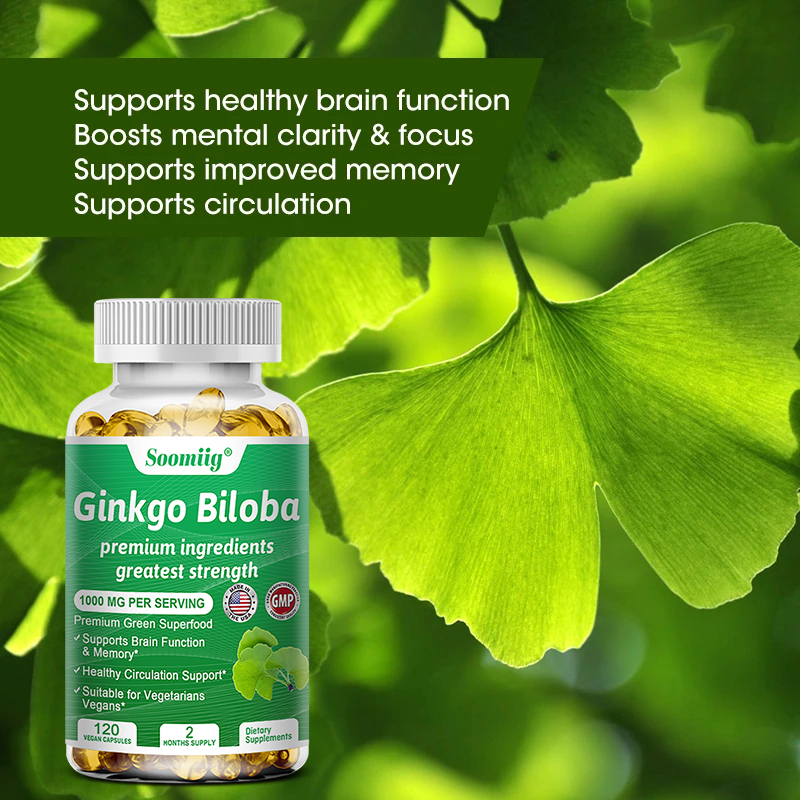Ginkgo Biloba Extract - Kapsul Ginkgo Biloba - Suplemen Otak