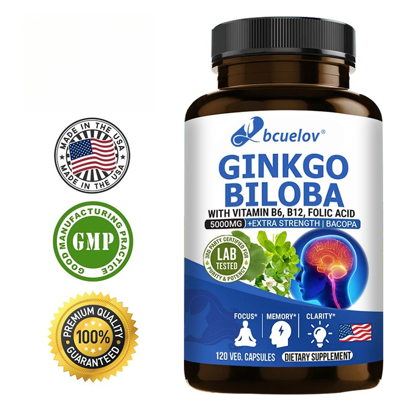 Ginkgo Biloba Extract - Suplemen Ginkgo Biloba 5000mg - dengan