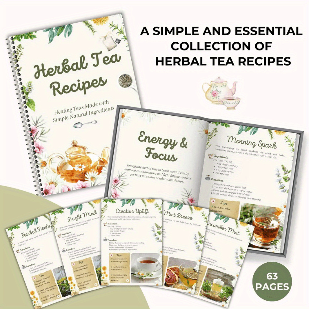 Buku Resep Teh Herbal – Campur - Herbal Wellness Recipes ulasan dan harga