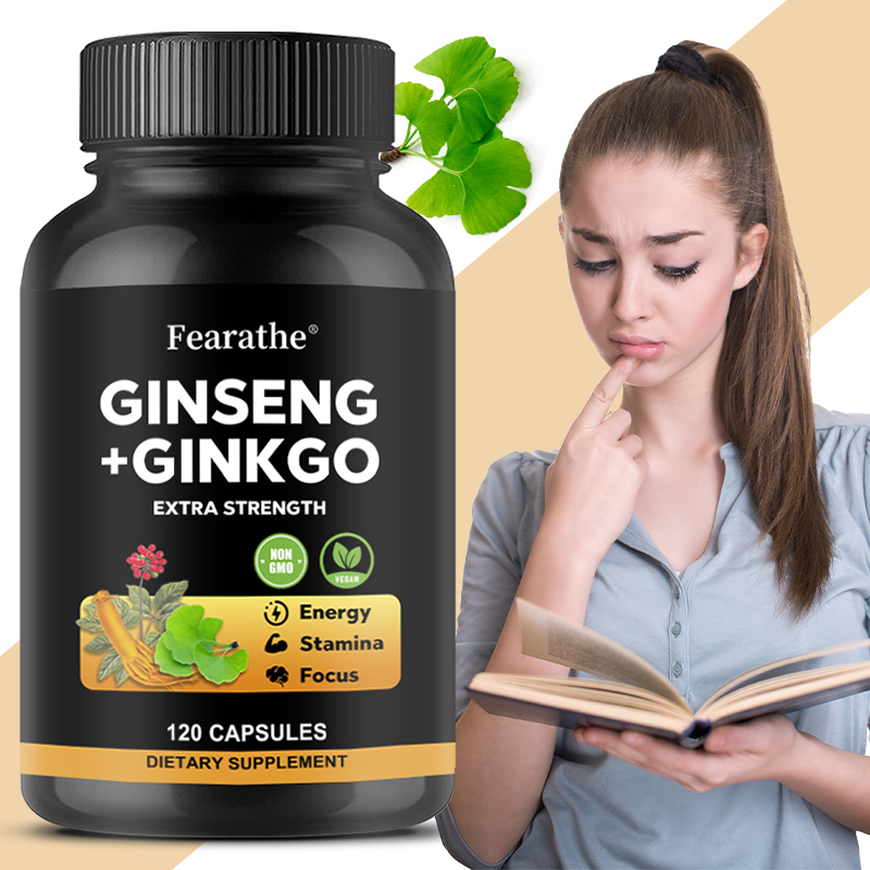 Kapsul Panax Ginseng + Ginkgo  - Ginkgo Biloba Extract ulasan dan harga
