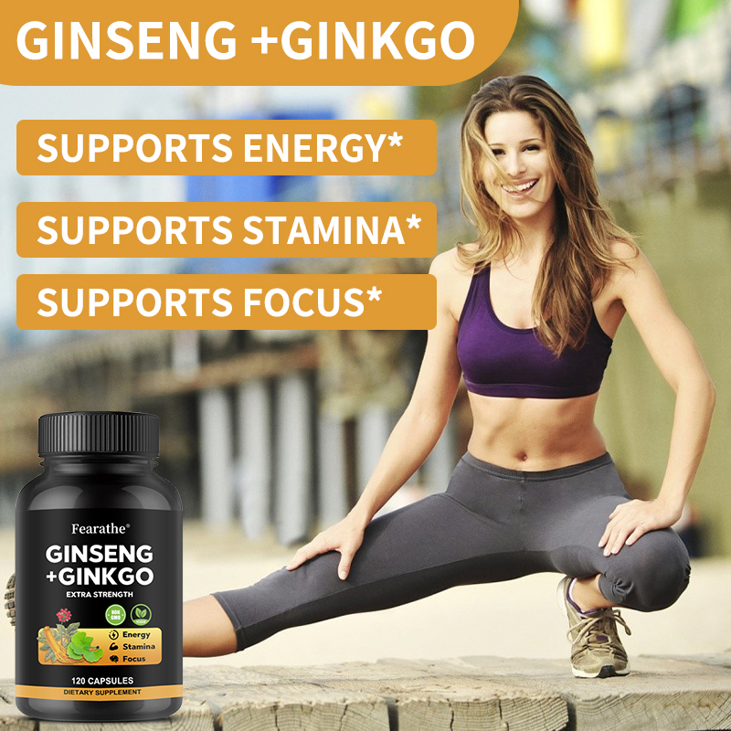 Kapsul Panax Ginseng + Ginkgo  - Ginkgo Biloba Extract ulasan dan harga