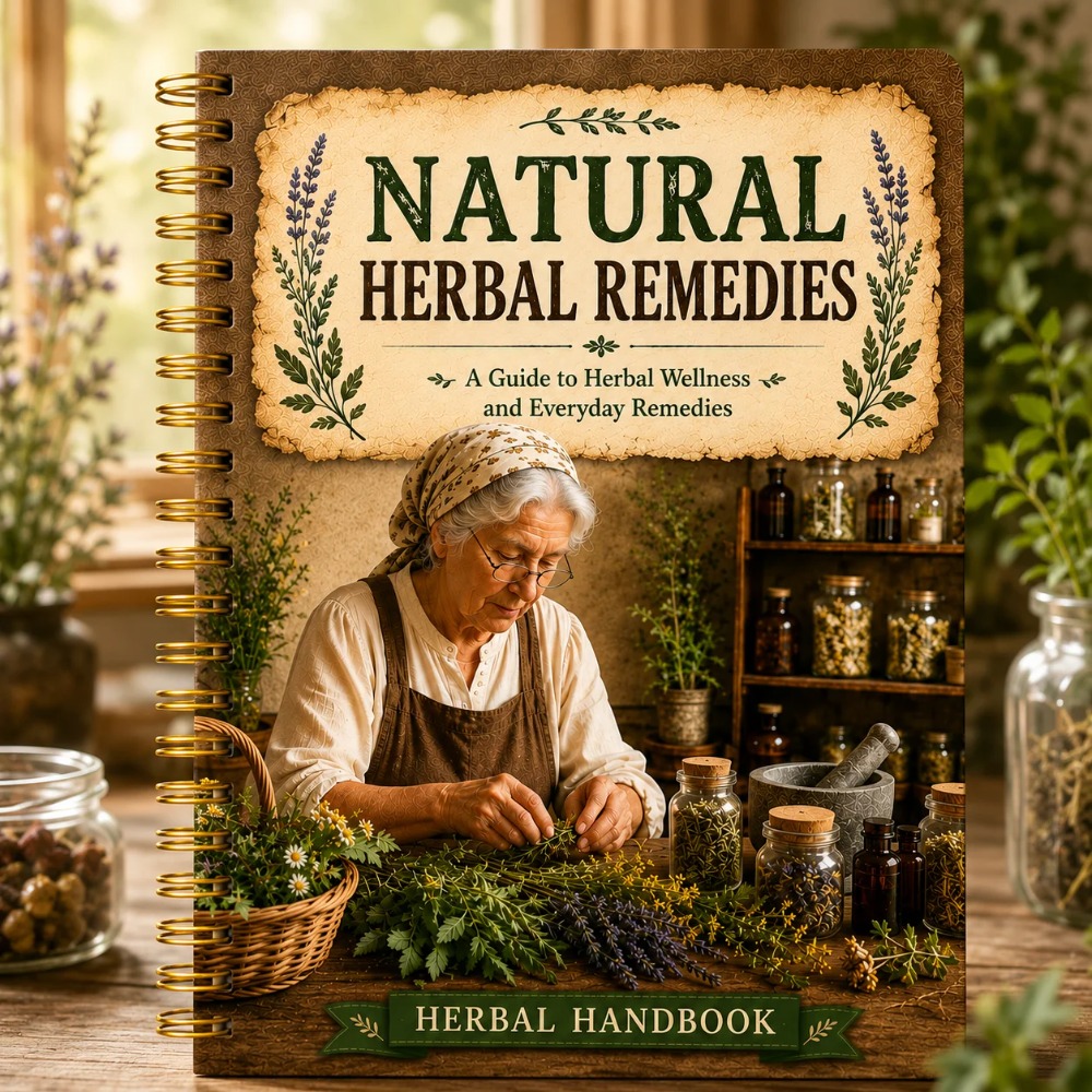 Buku Catatan A5 Desain Vintage - Herbal Wellness Recipes ulasan dan harga