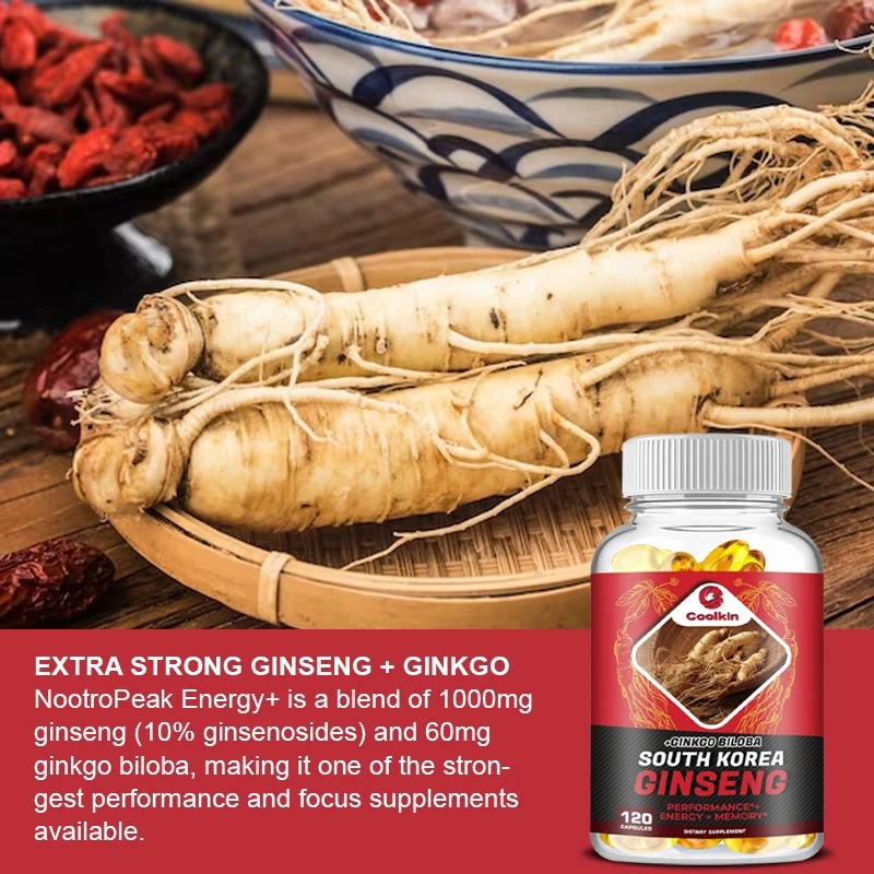 Kapsul Ginseng Merah Korea Veg - Ginkgo Biloba Extract ulasan dan harga