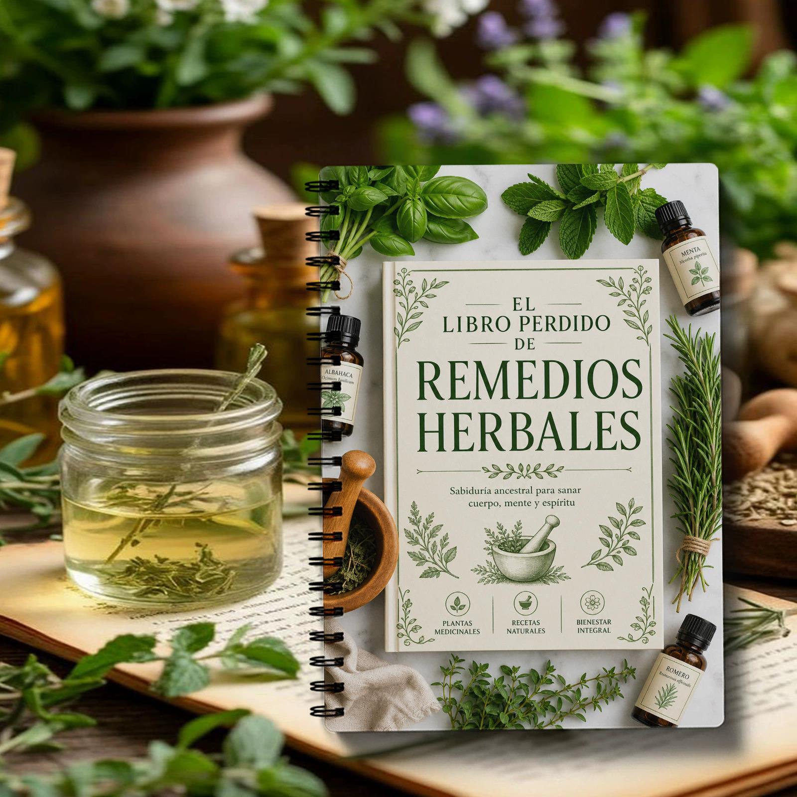 Buku Catatan Spiral El Libro P - Herbal Wellness Recipes ulasan dan harga