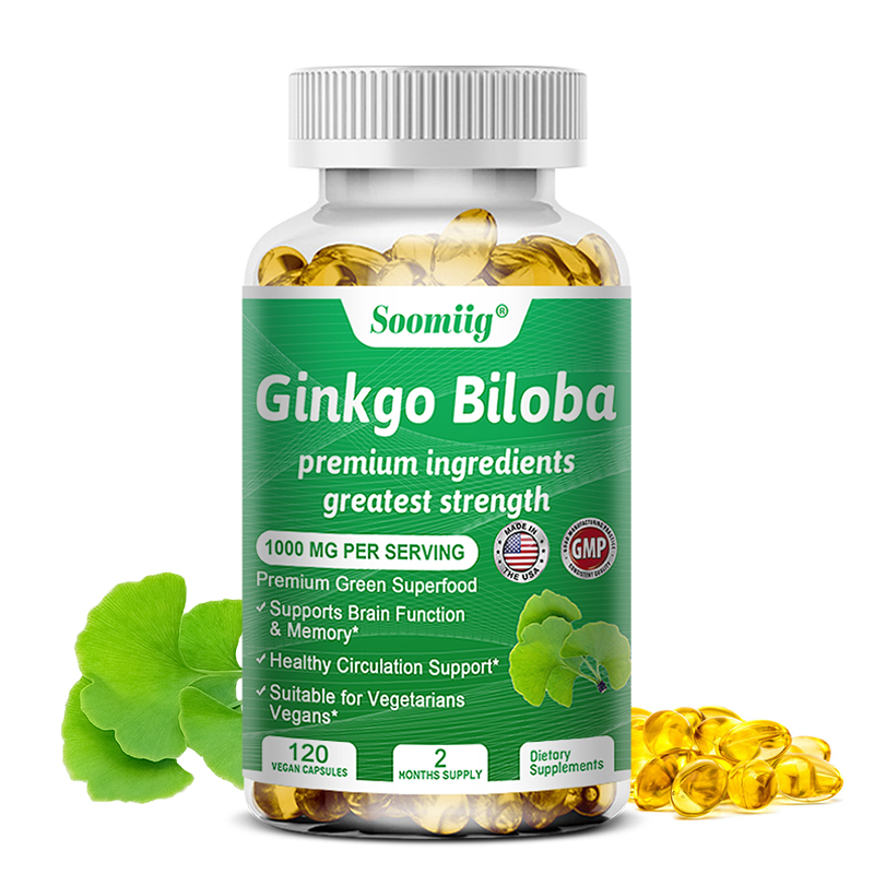 Kapsul Ginkgo Biloba - Supleme - Ginkgo Biloba Extract ulasan dan harga